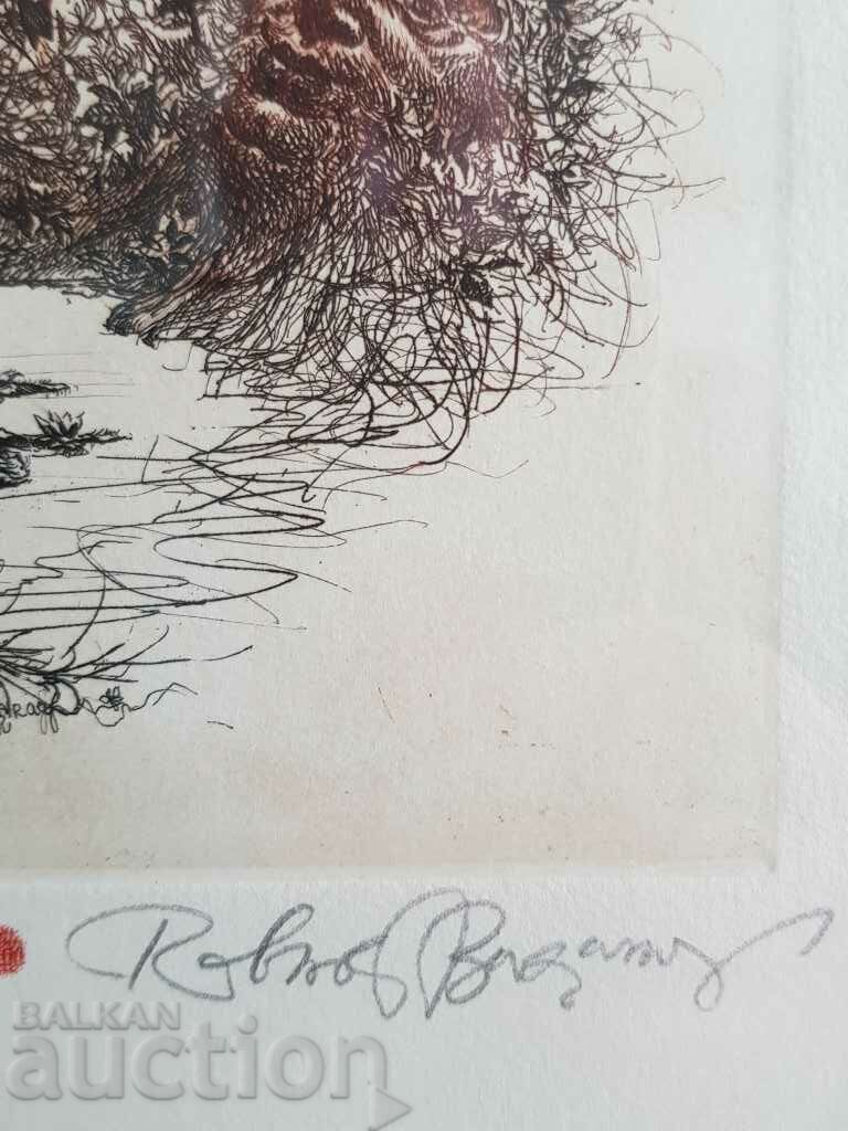 ROBERT BARAMOV 1966 - 2021 Σουζάνα λιθογραφία - 6