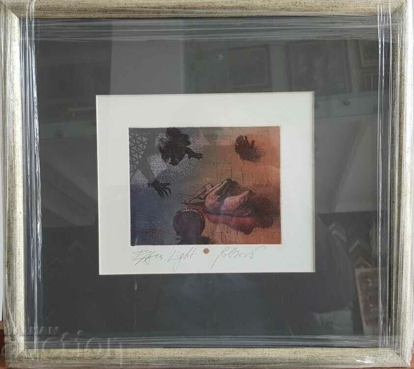 ROBERT BARAMOV 1966 - 2021 Ελαφριά λιθογραφία με τιμή 290.00 BGN | € 148.27 ROBERT BARAMOV 1966 - 2021 Ελαφριά λιθογραφία με τιμή 290.00 BGN | € 148.27