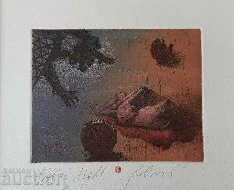 ROBERT BARAMOV 1966 - 2021 Ελαφριά λιθογραφία ROBERT BARAMOV 1966 - 2021 Ελαφριά λιθογραφία