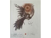 ROBERT BARAMOV 1966 - 2021 Icarus lithograph graphic
