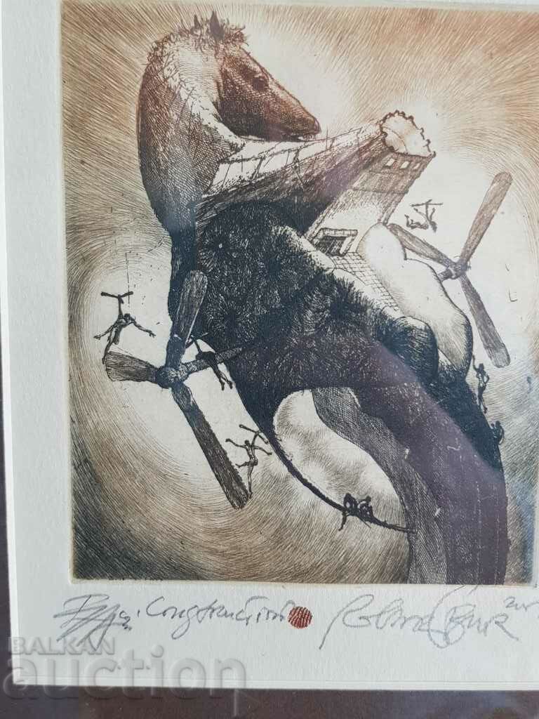 Auction ROBERT BARAMOV 1966 - 2021 Construction II lithograph graphic Auction ROBERT BARAMOV 1966 - 2021 Construction II lithograph graphic