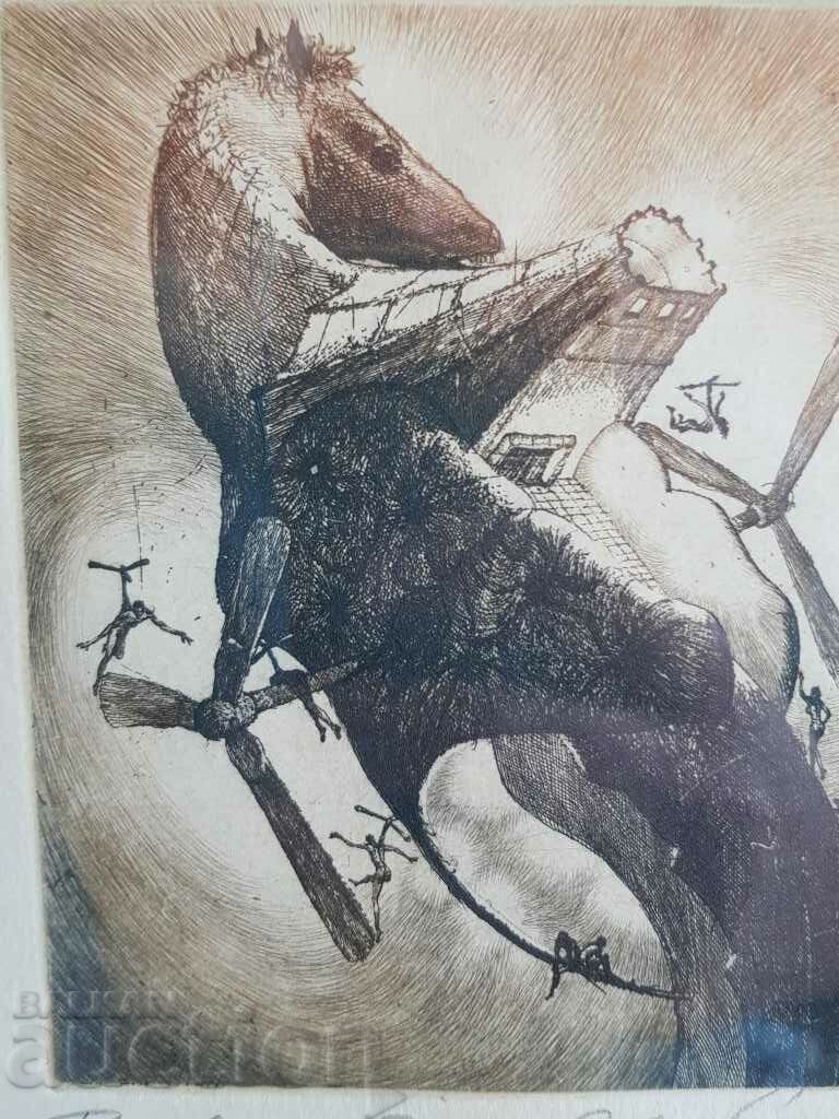 Delivery of ROBERT BARAMOV 1966 - 2021 Construction II lithograph graphic Delivery of ROBERT BARAMOV 1966 - 2021 Construction II lithograph graphic