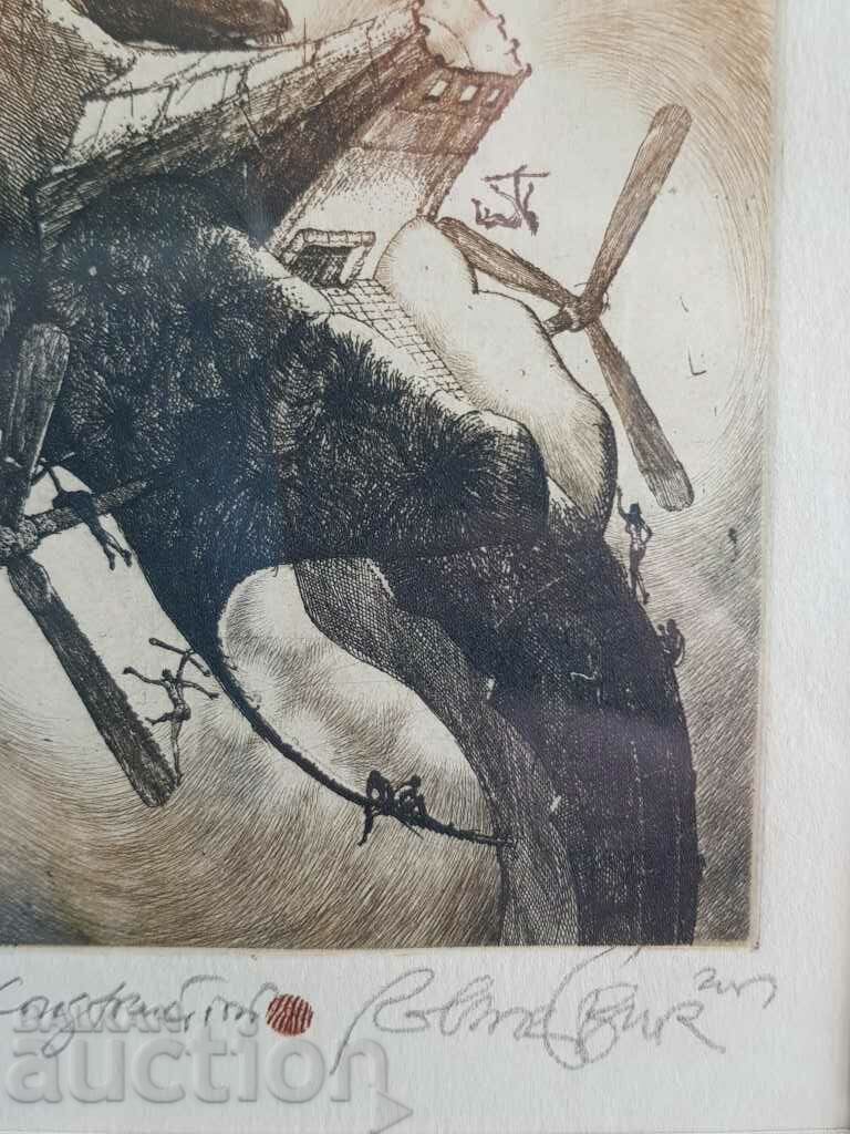 ROBERT BARAMOV 1966 - 2021 Construction II lithograph graphic - 5 ROBERT BARAMOV 1966 - 2021 Construction II lithograph graphic - 5