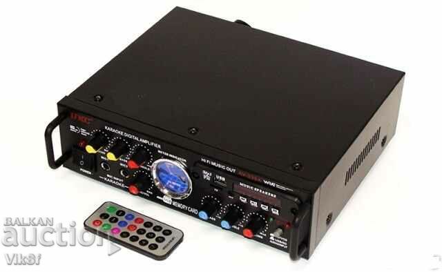 Livrarea Karaoke Audio Home Amplificator UKC AV-339A + BLUETOOT Livrarea Karaoke Audio Home Amplificator UKC AV-339A + BLUETOOT