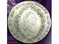 20 Kreuzers 1790 F Austria Hall Tyrol silver - exc. rare