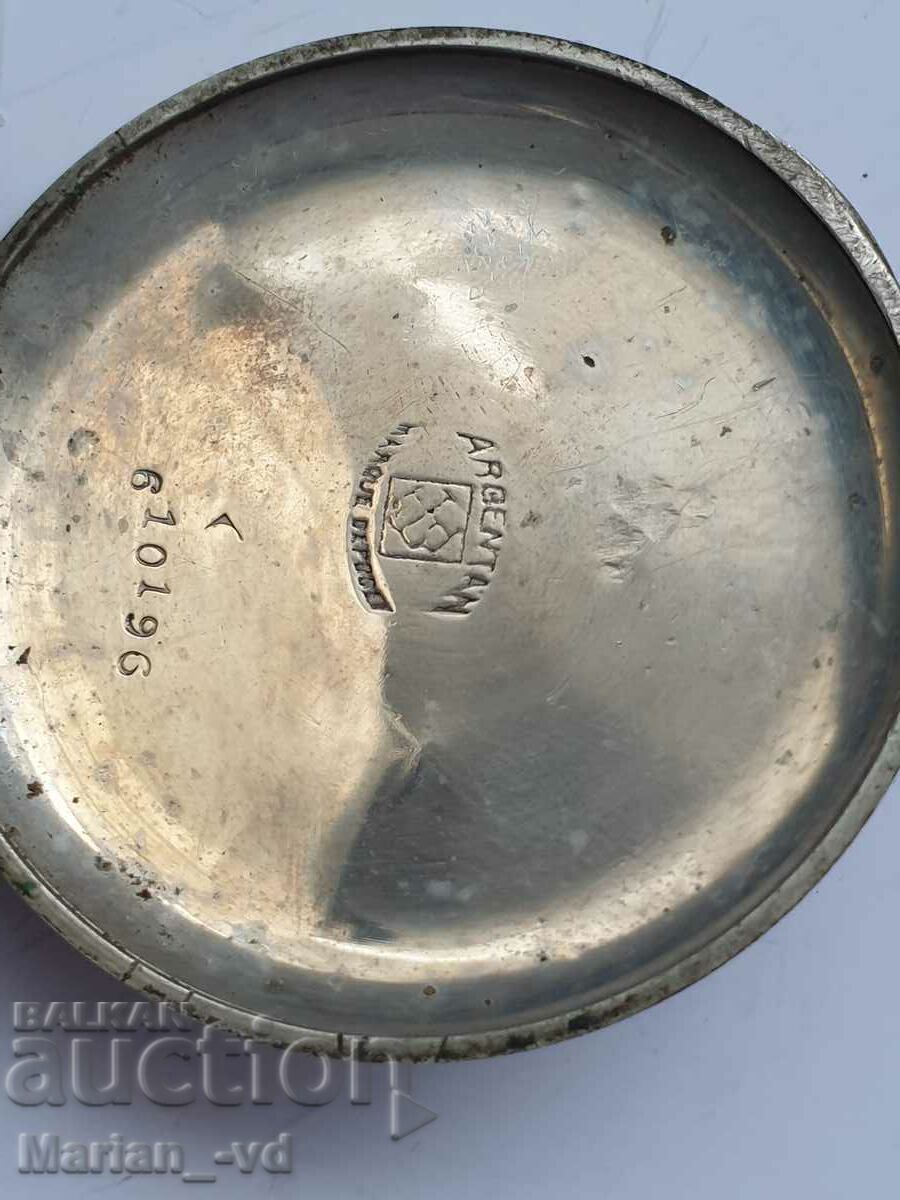 Regulateur argentan market al deposee 48 pocket watch - 5