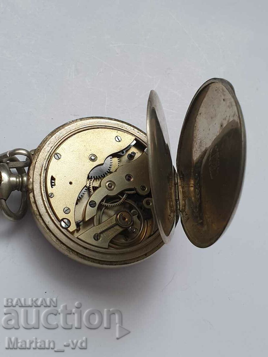 Regulateur argentan market al deposee 48 pocket watch - 6