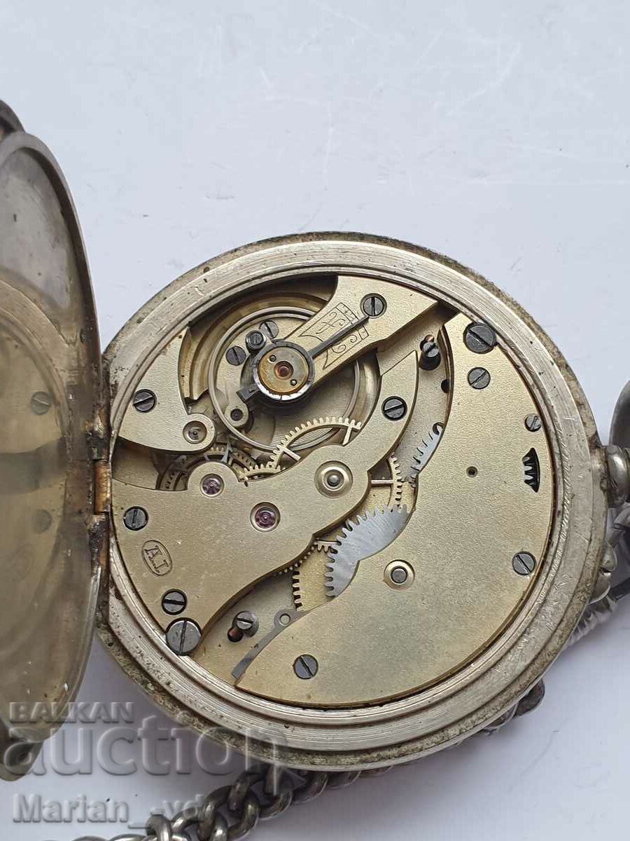 Regulateur argentan market al deposee 48 pocket watch - 7