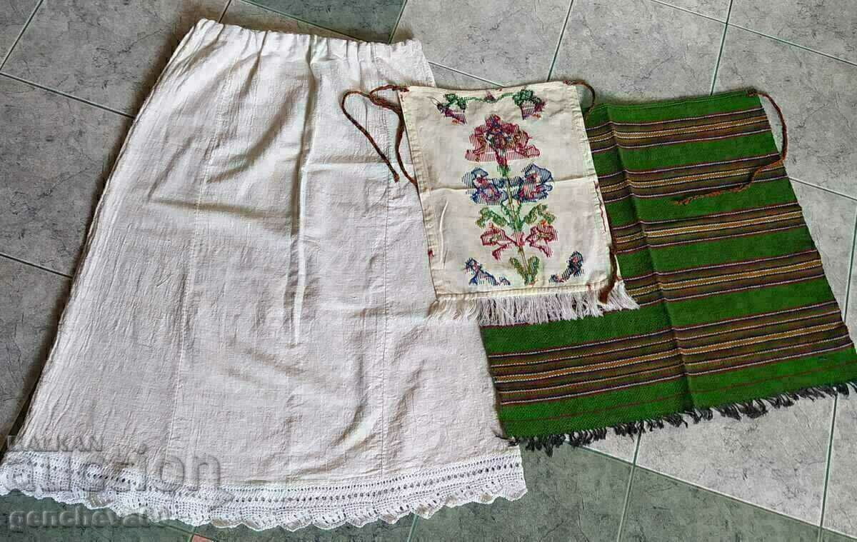 Authentic fringe petticoat and aprons embroidery, costumes - 5 Authentic fringe petticoat and aprons embroidery, costumes - 5