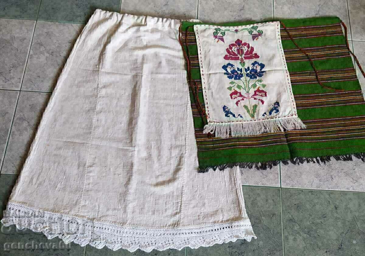 Authentic fringe petticoat and aprons embroidery, costumes - 6 Authentic fringe petticoat and aprons embroidery, costumes - 6