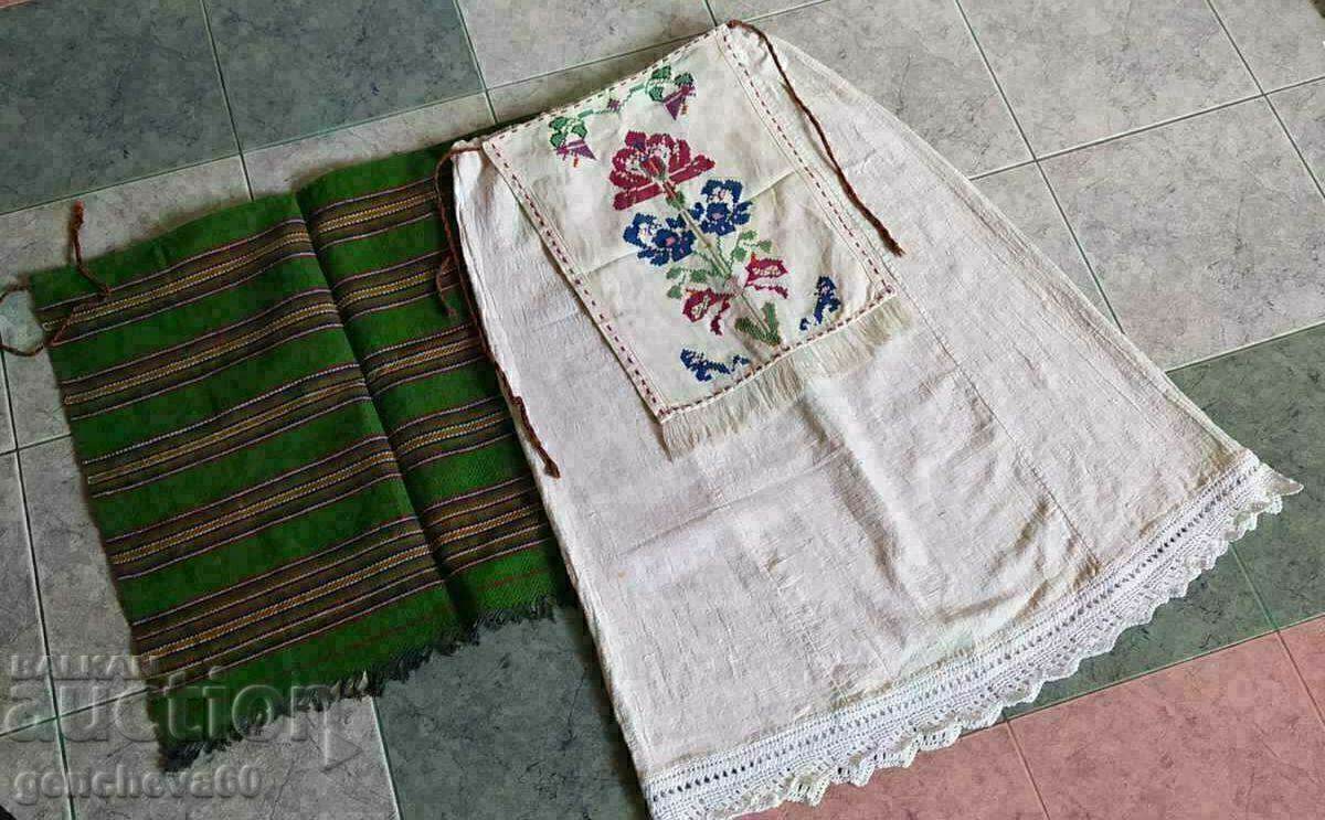 Authentic fringe petticoat and aprons embroidery, costumes Authentic fringe petticoat and aprons embroidery, costumes