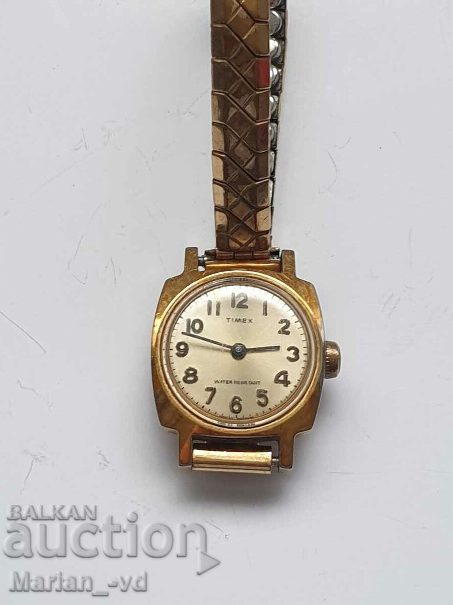 Women's gold-plated Timex mechanical watch - 5 Women's gold-plated Timex mechanical watch - 5