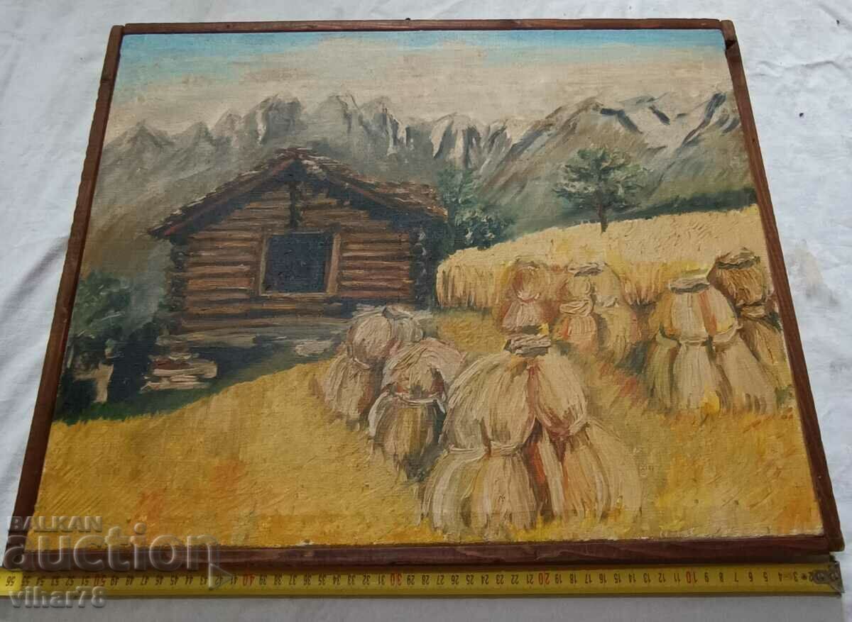 OLD PAINTING ON CANVAS - by personal delivery only with price 259.99 BGN | € 132.93 OLD PAINTING ON CANVAS - by personal delivery only with price 259.99 BGN | € 132.93