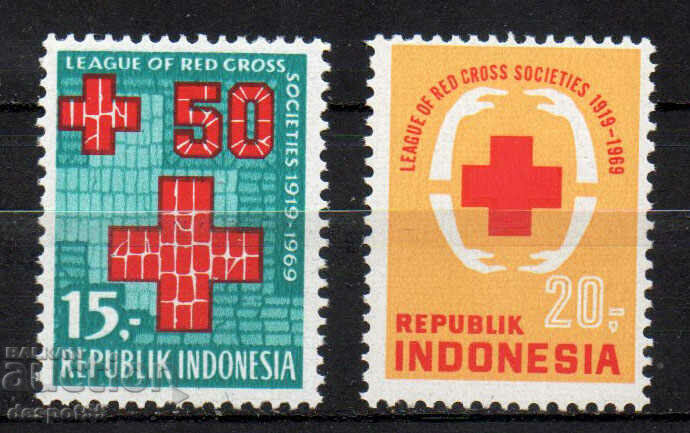 1969. Indonezia. Liga Societăților de Cruce Roșie.
