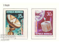 1969. Индонезия. Сателитни комуникации.