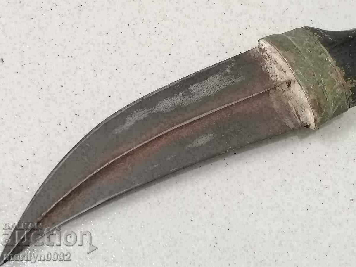 Auction Ottoman hanjar dagger ORIGINAL knife dagger karakulak blade Auction Ottoman hanjar dagger ORIGINAL knife dagger karakulak blade