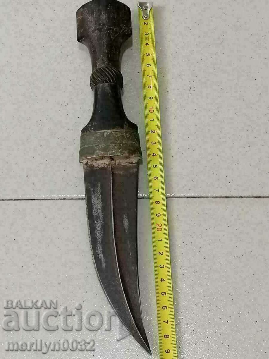 Ottoman hanjar dagger ORIGINAL knife dagger karakulak blade - 7 Ottoman hanjar dagger ORIGINAL knife dagger karakulak blade - 7