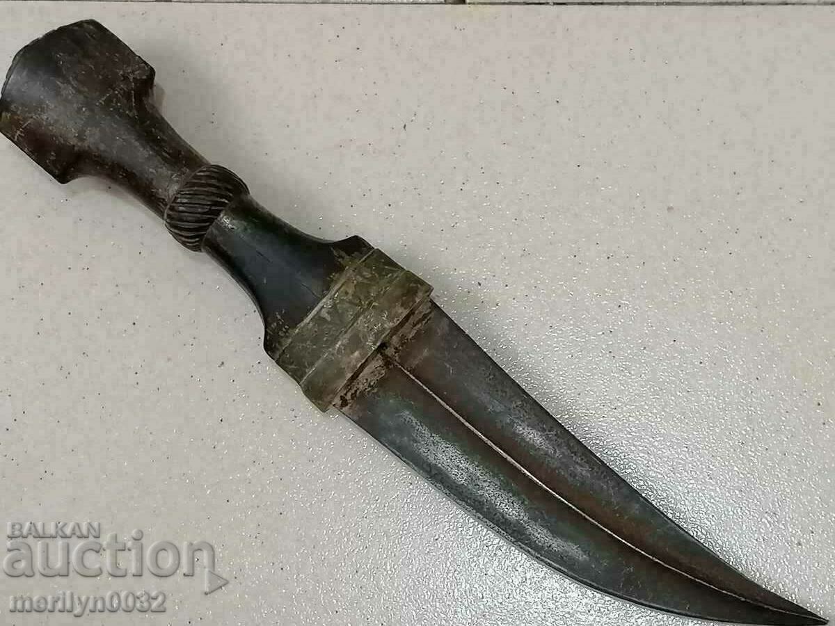 Ottoman hanjar dagger ORIGINAL knife dagger karakulak blade