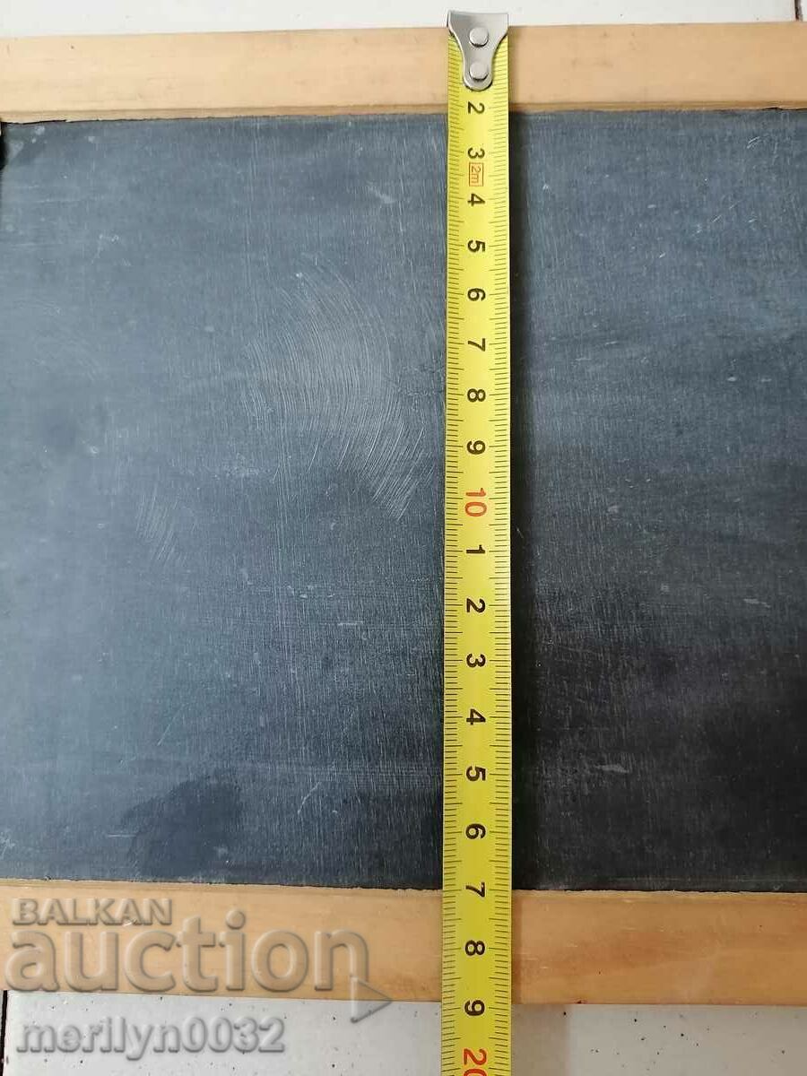 Writing board with a coil from a cell school board - 5