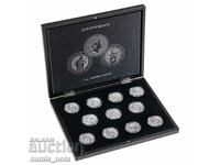 luxury box for 11 coins Beasts of the Queen 2 oz
