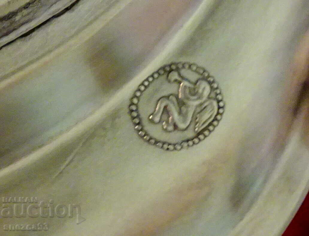 Deer, pan, pewter plate, hunting scene - 5 Deer, pan, pewter plate, hunting scene - 5