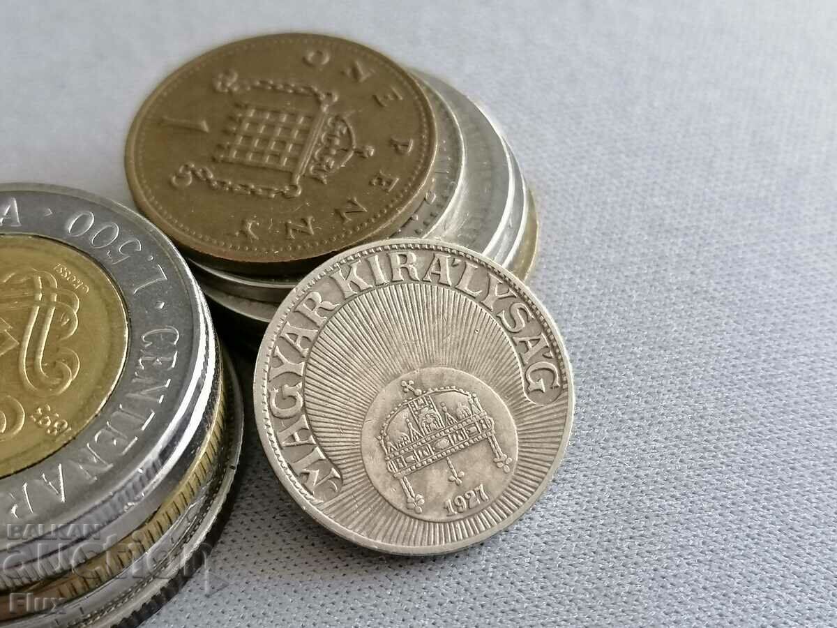 Coin - Hungary - 10 fillers 1927 with price 4.75 BGN | € 2.43 Coin - Hungary - 10 fillers 1927 with price 4.75 BGN | € 2.43