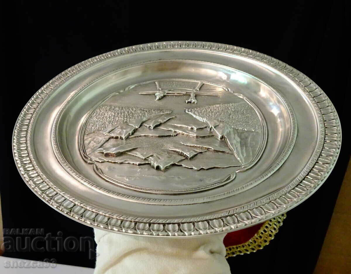 Tin Plate, Relief Hunting Scene, Canada - 5 Tin Plate, Relief Hunting Scene, Canada - 5