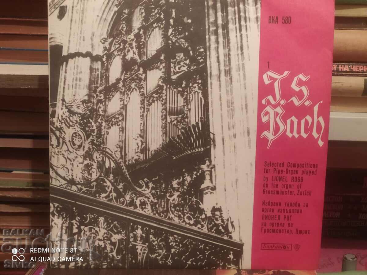 Δίσκος γραμμοφώνου Johann Sebastian Bach