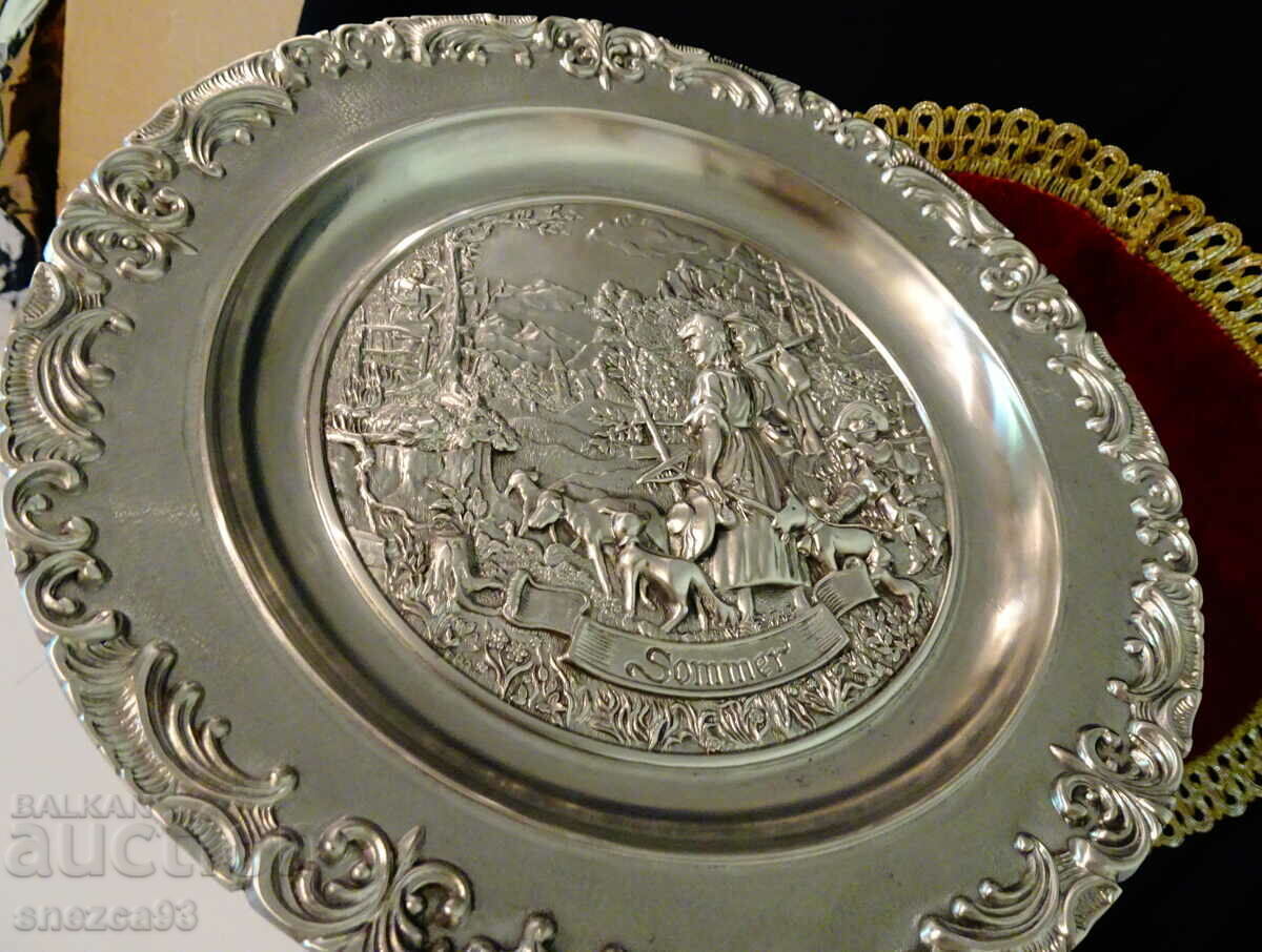 Delivery of Panel, wall plate made of tin Summer.