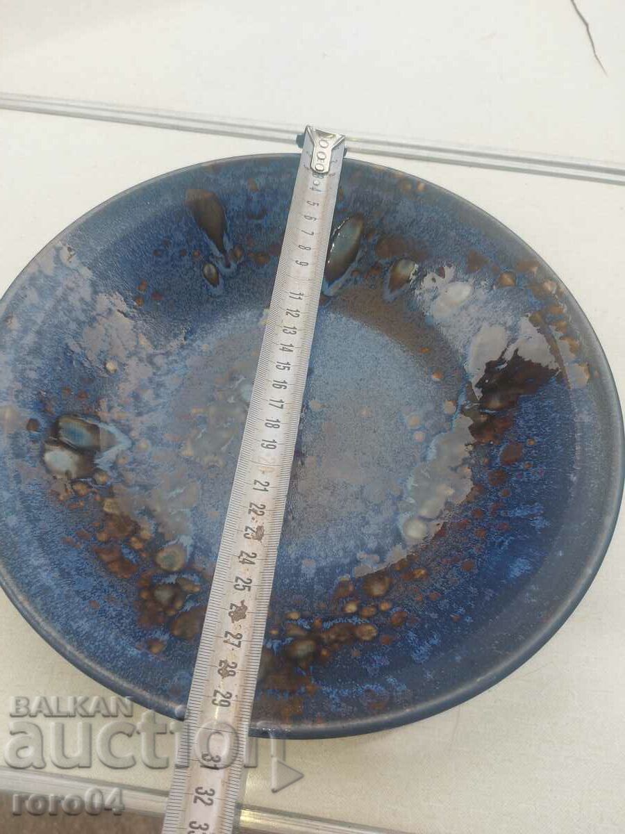 CERAMIC PLATE - AUTHOR with price 95.00 BGN | € 48.57 CERAMIC PLATE - AUTHOR with price 95.00 BGN | € 48.57