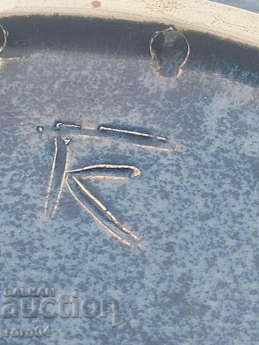 CERAMIC PLATE - AUTHOR - 5 CERAMIC PLATE - AUTHOR - 5