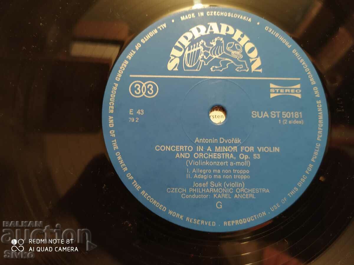 Dvorak gramophone record - 5