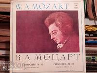 Disc de gramofon Mozart, Simfonia nr. 40, Simfonia nr. 24