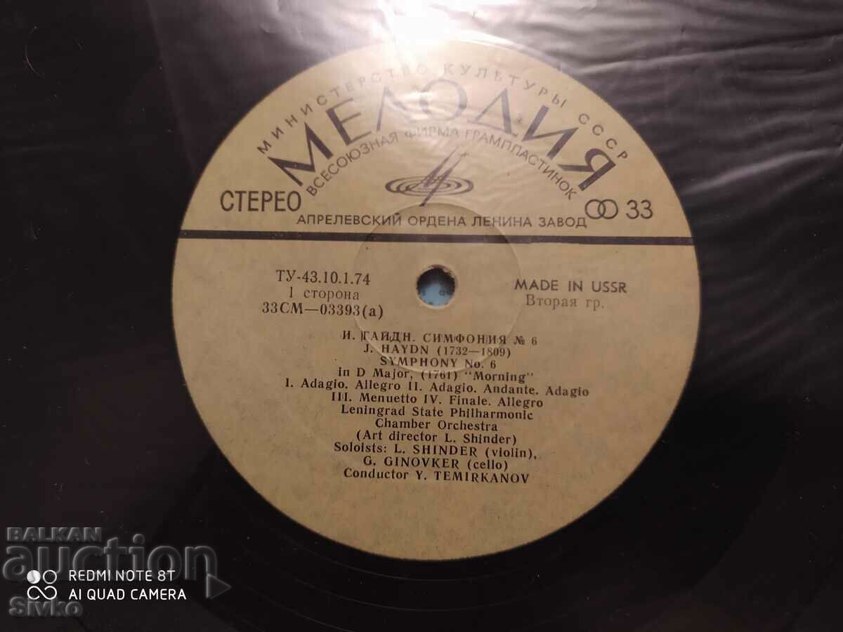 Auction Haydn's record Auction Haydn's record