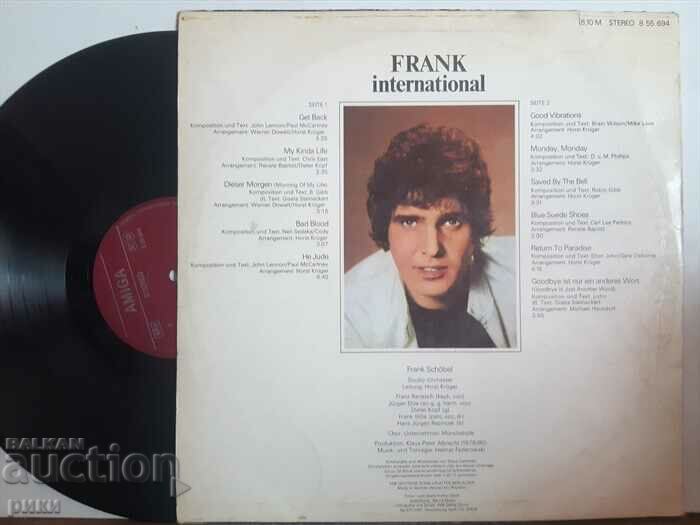 Frank Schöbel ‎– Frank International 1980 with price 9.00 BGN | € 4.60