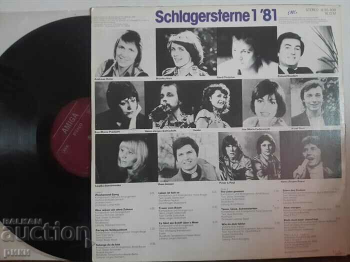 Schlagersterne 1/81 with price 9.00 BGN | € 4.60