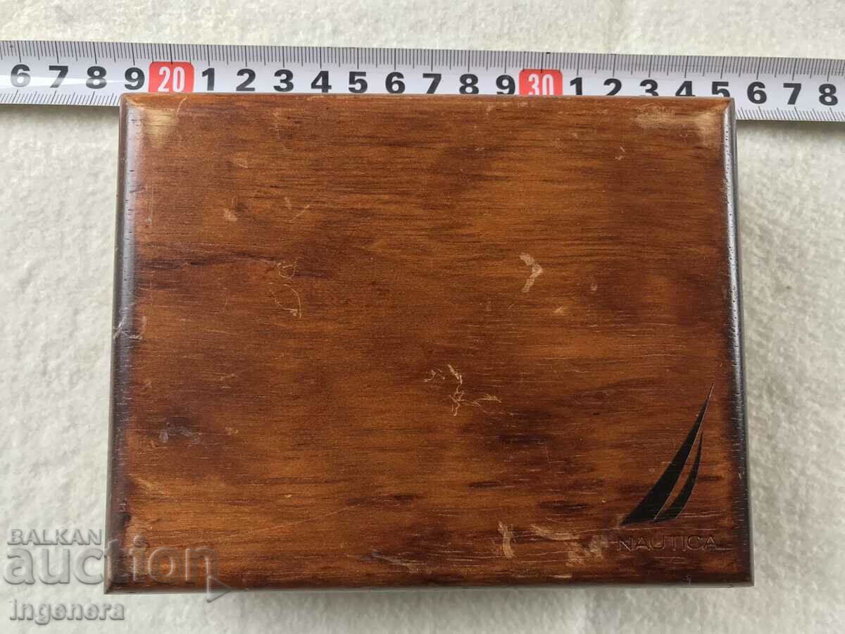 WOODEN STYLISH PLUSH "NAUTICA" BOX with price 13.00 BGN | € 6.65 WOODEN STYLISH PLUSH "NAUTICA" BOX with price 13.00 BGN | € 6.65