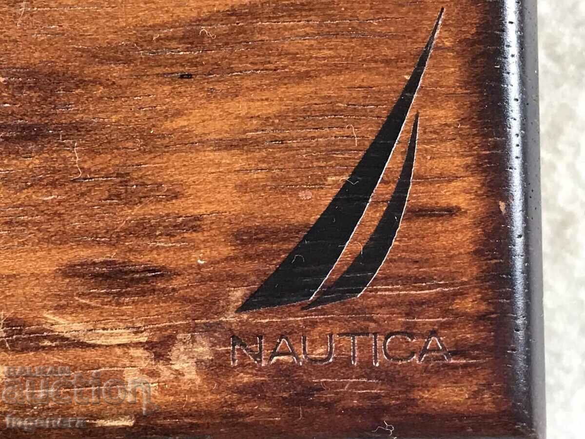 WOODEN STYLISH PLUSH "NAUTICA" BOX - 5 WOODEN STYLISH PLUSH "NAUTICA" BOX - 5