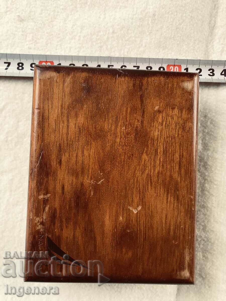 WOODEN STYLISH PLUSH "NAUTICA" BOX - 6 WOODEN STYLISH PLUSH "NAUTICA" BOX - 6