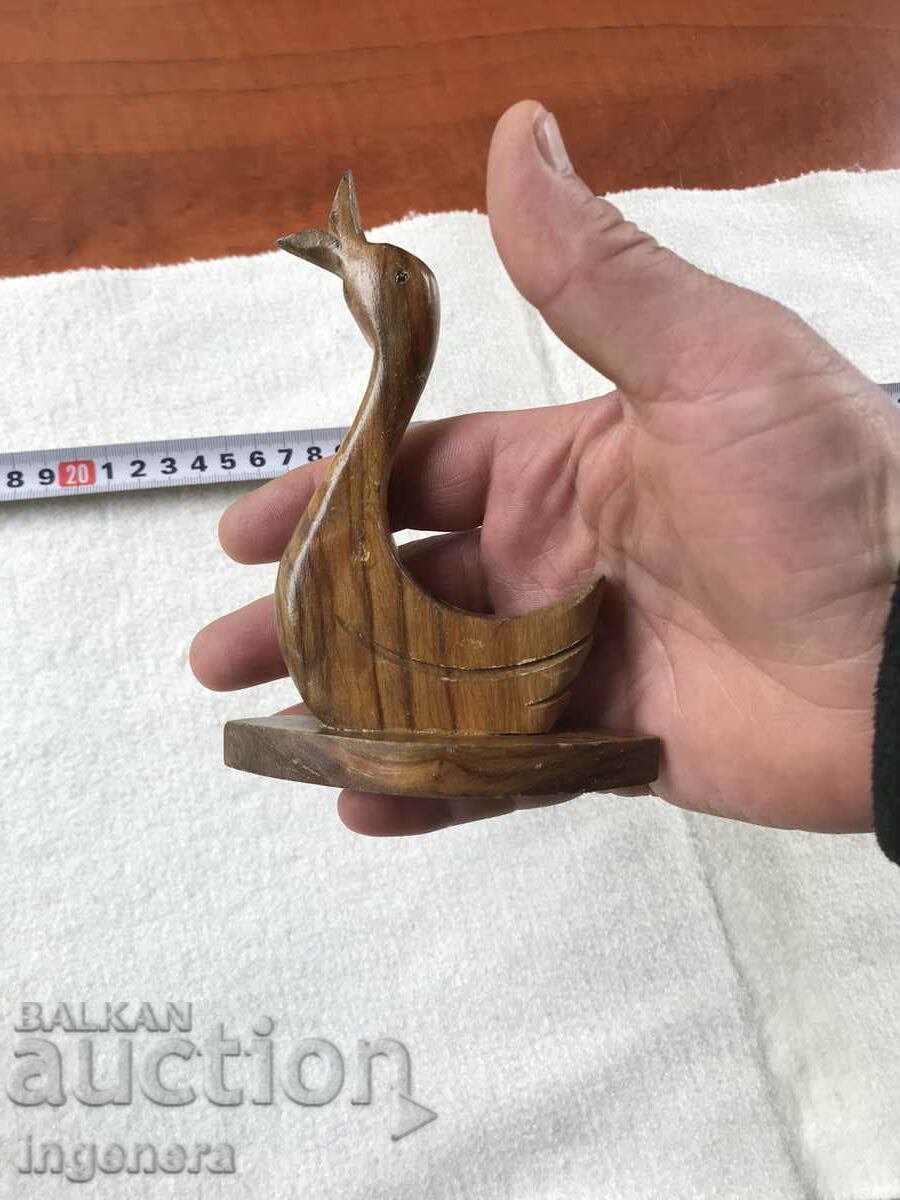 FIGURE WOOD PLASTIC STAND DUCK DUCK - 5 FIGURE WOOD PLASTIC STAND DUCK DUCK - 5