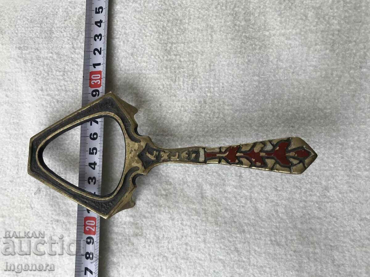 WARM BRONZE BRASS STAND - 5 WARM BRONZE BRASS STAND - 5