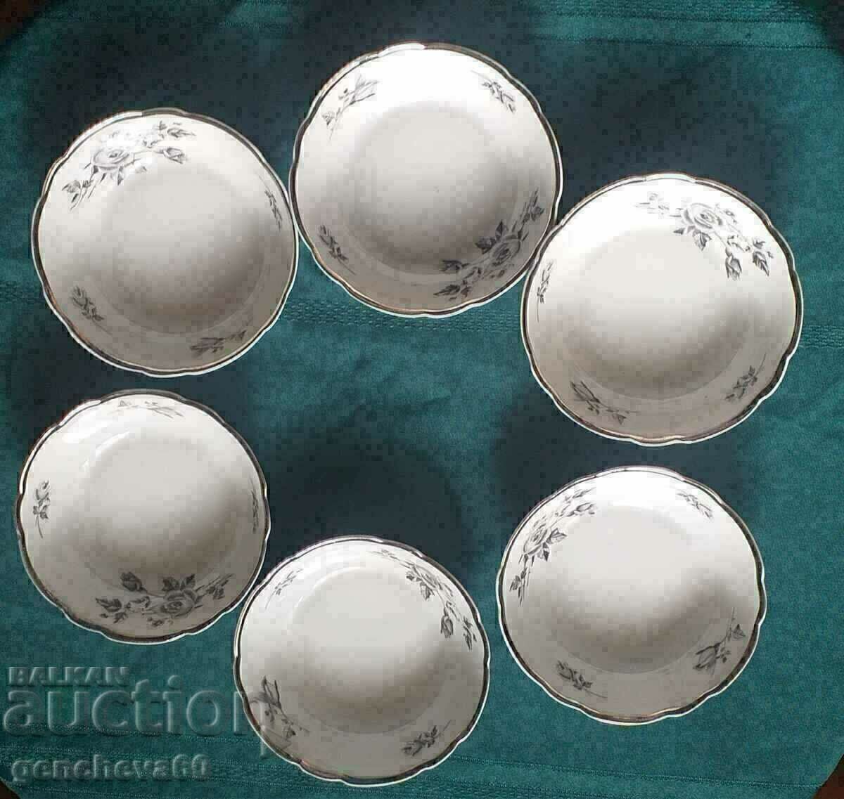 Set de sufragerie din portelan 20 buc Cmielow/Polonia - 5