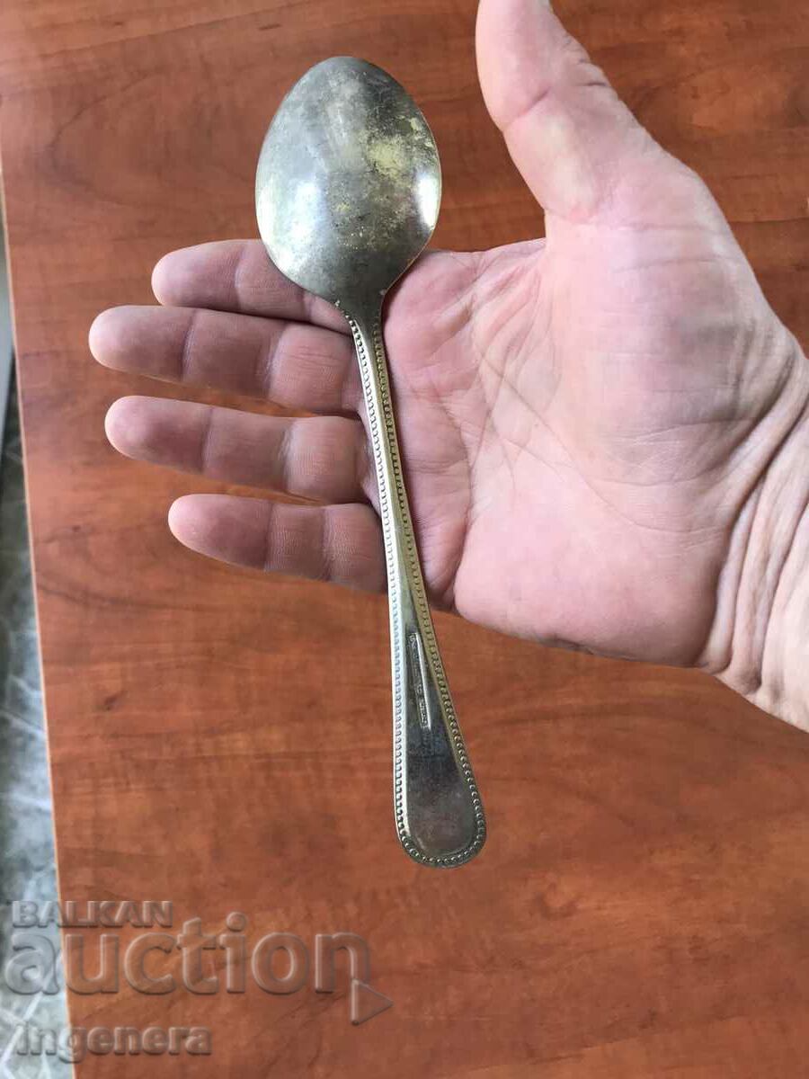SPOON SILVER PLATED-EPNS A1-SHEFFIELD-ENGLAND-MARKING with price 16.00 BGN | € 8.18 SPOON SILVER PLATED-EPNS A1-SHEFFIELD-ENGLAND-MARKING with price 16.00 BGN | € 8.18