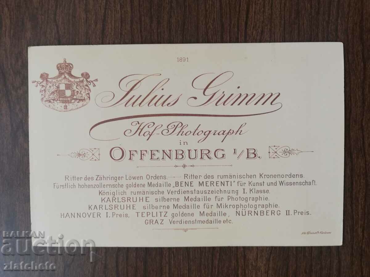 Auction Old photo cardboard Auction Old photo cardboard