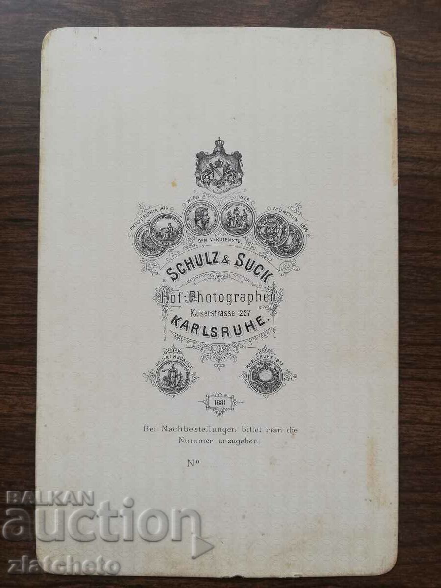 Auction Old photo cardboard Auction Old photo cardboard