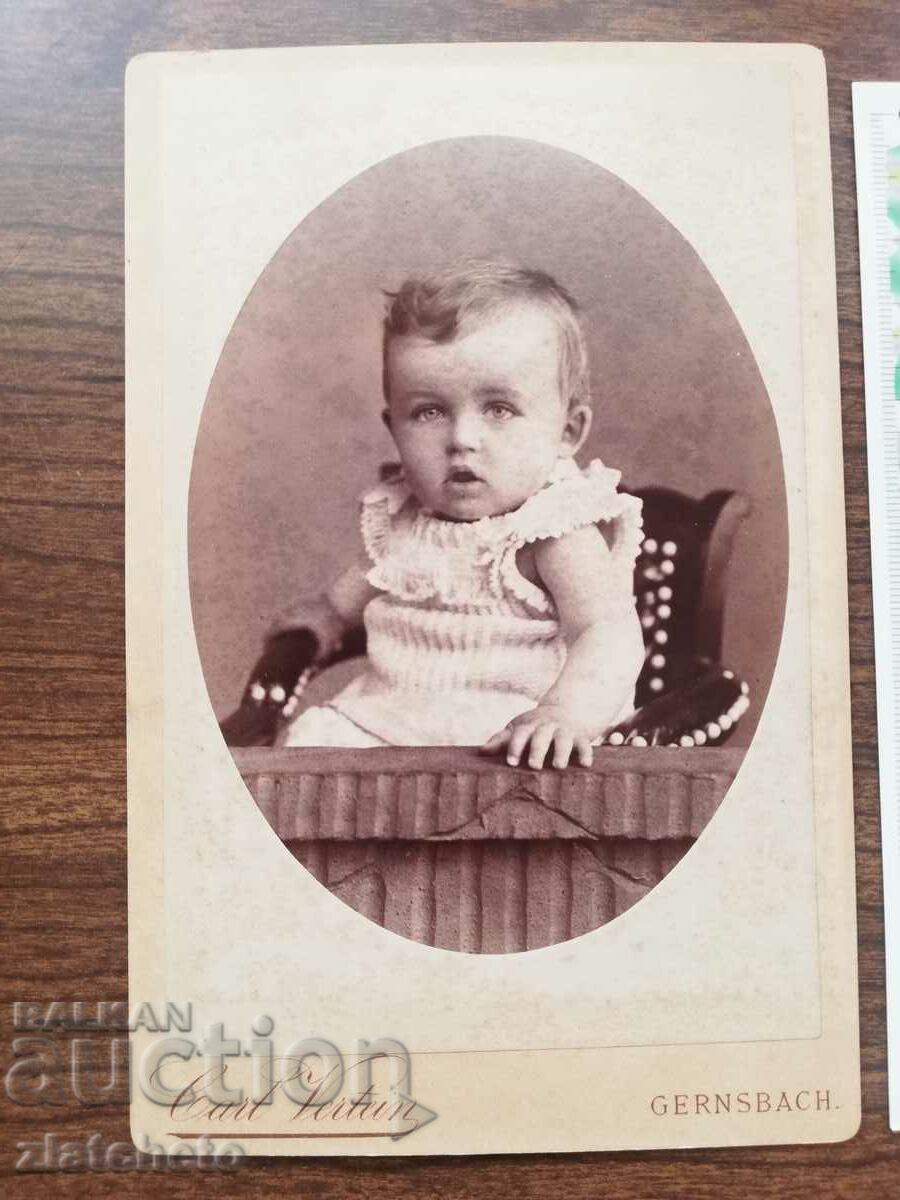 Old photo cardboard with price 10.00 BGN | € 5.11 Old photo cardboard with price 10.00 BGN | € 5.11