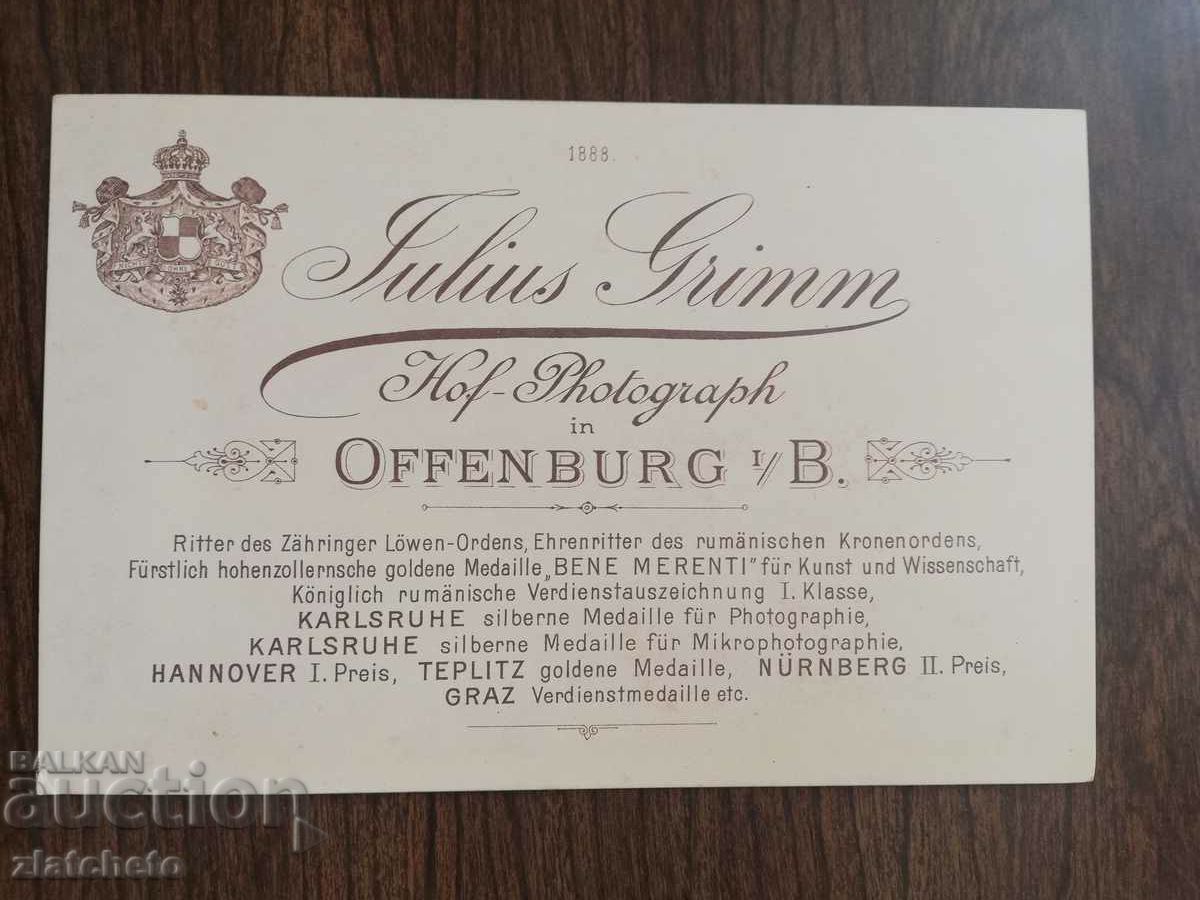 Auction Old photo cardboard Auction Old photo cardboard