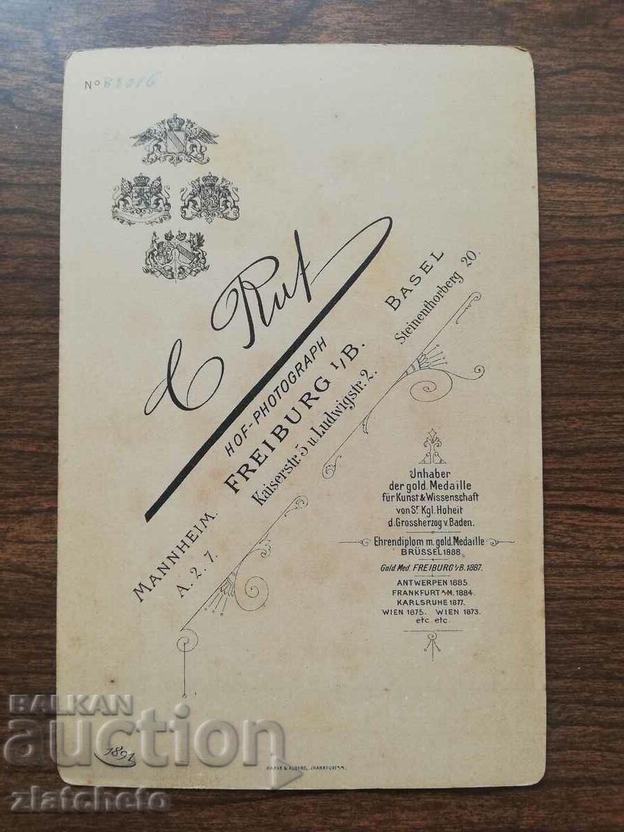 Auction Old photo cardboard Auction Old photo cardboard