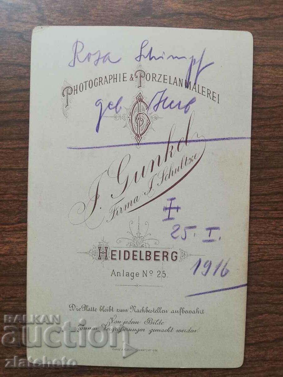 Auction Old photo cardboard Auction Old photo cardboard