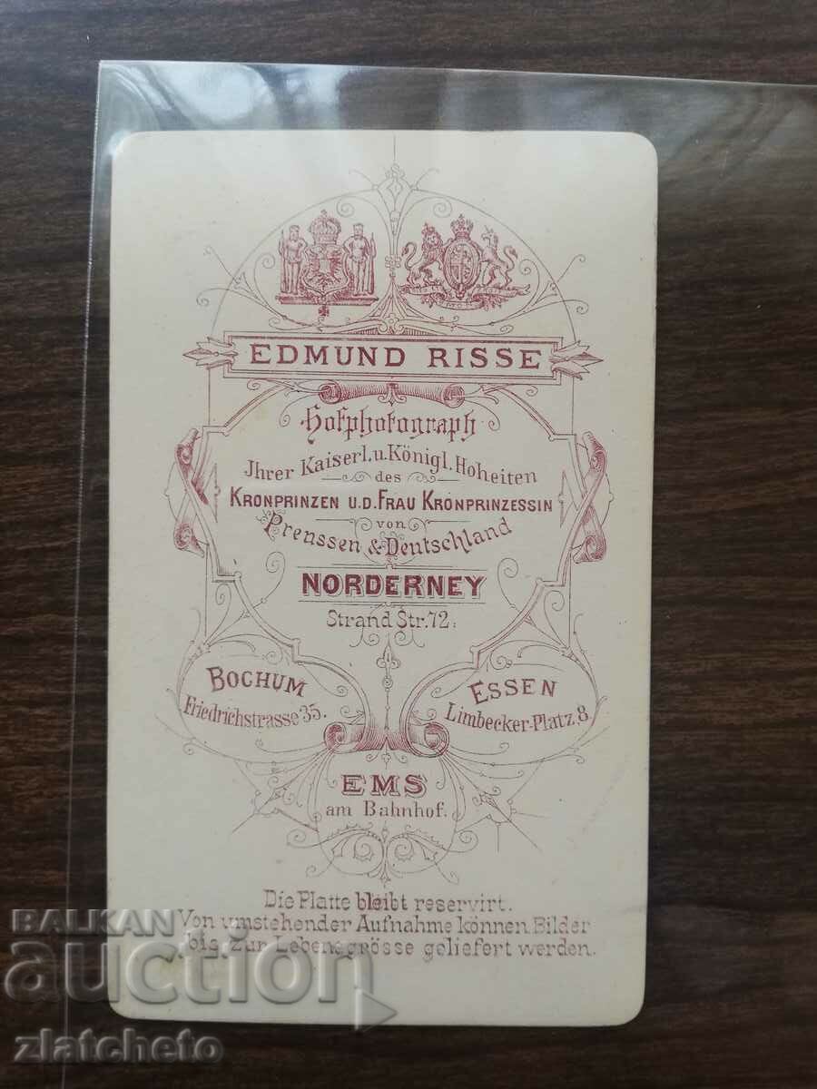 Old photo cardboard with price 6.00 BGN | € 3.07 Old photo cardboard with price 6.00 BGN | € 3.07